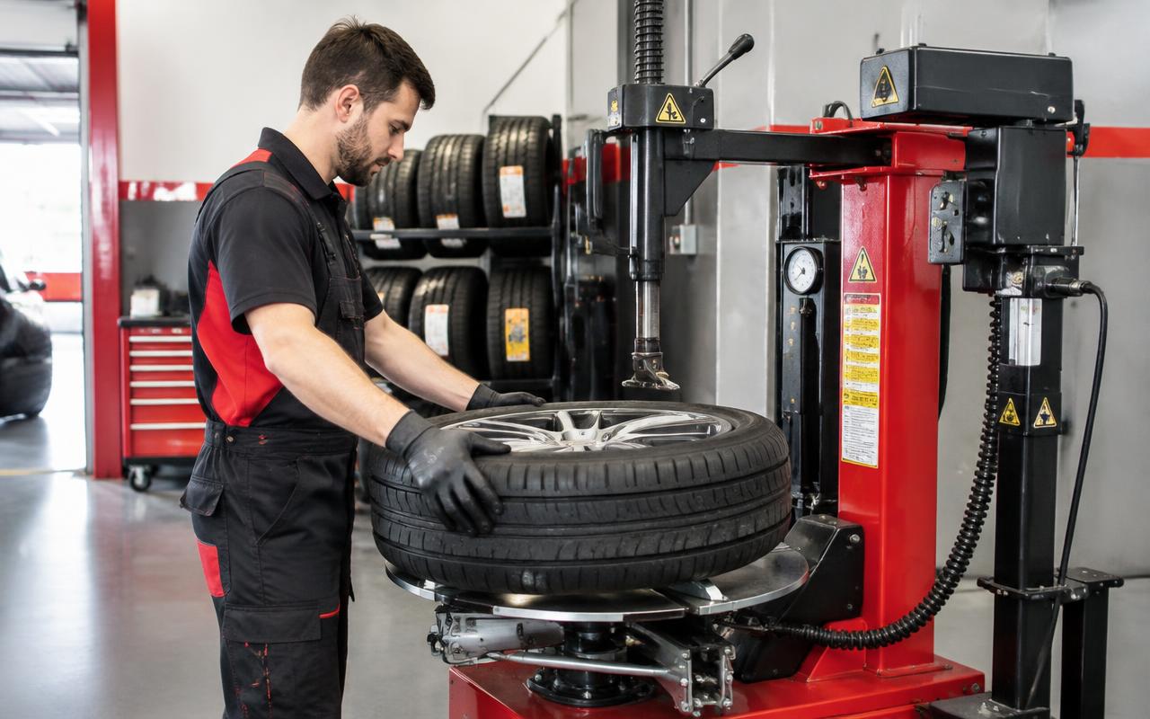Pneus à Montpellier — atelier PMC Pneus