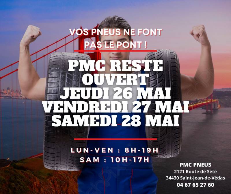 VOS PNEUS NE FONT PAS LE PONT